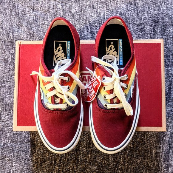 vans rad rainbow authentic sf